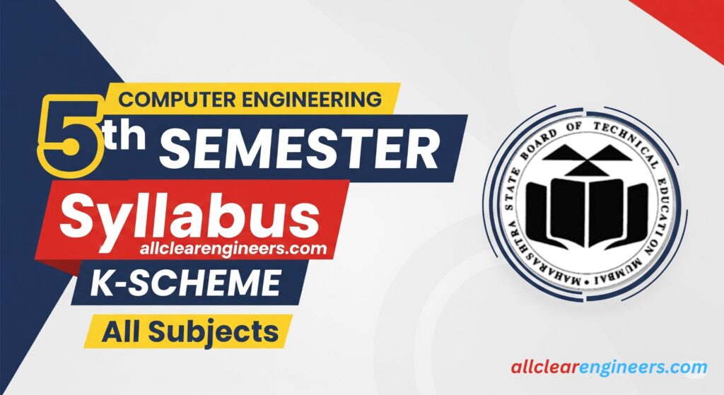 MSBTE Computer Engineering K Scheme Syllabus 5th Semester 2025