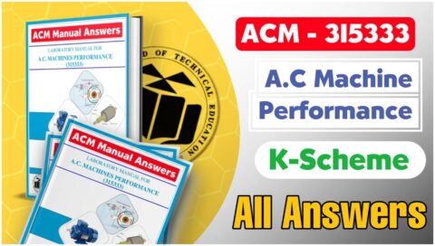 A.C. Machines Performance (315333) Semester V Manual Answers for Electrical Engineering Group 5th Semester by MSBTE All Clear Engineers Site
