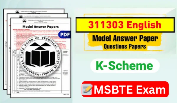 ENG 311303 English MSBTE Diploma K Scheme Model Answer Papers